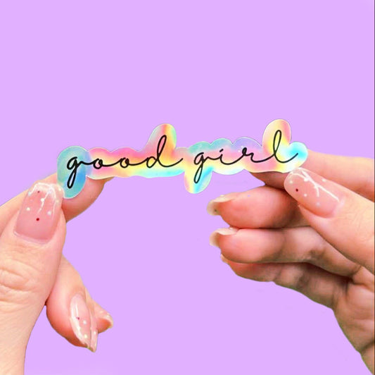 "Good Girl" Sticker